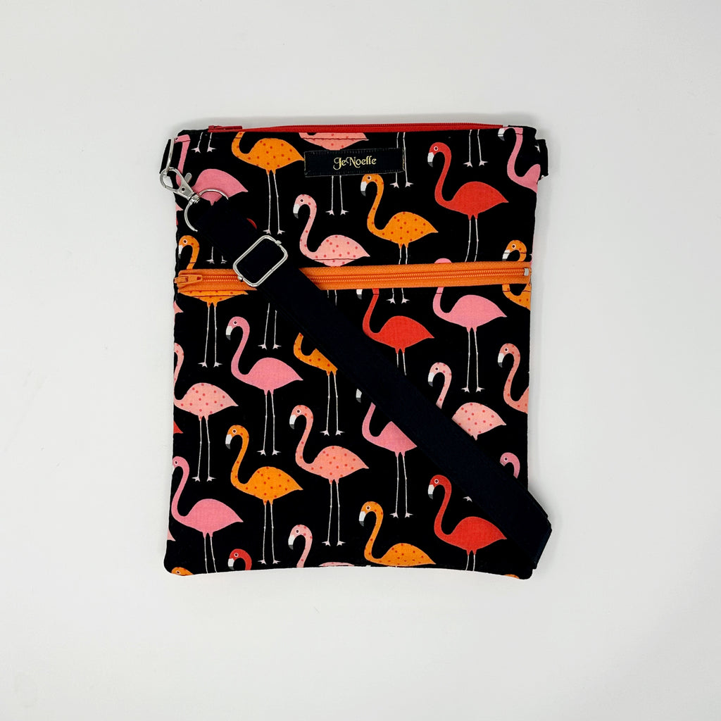 Spotty Flamingo Crossbody Bag
