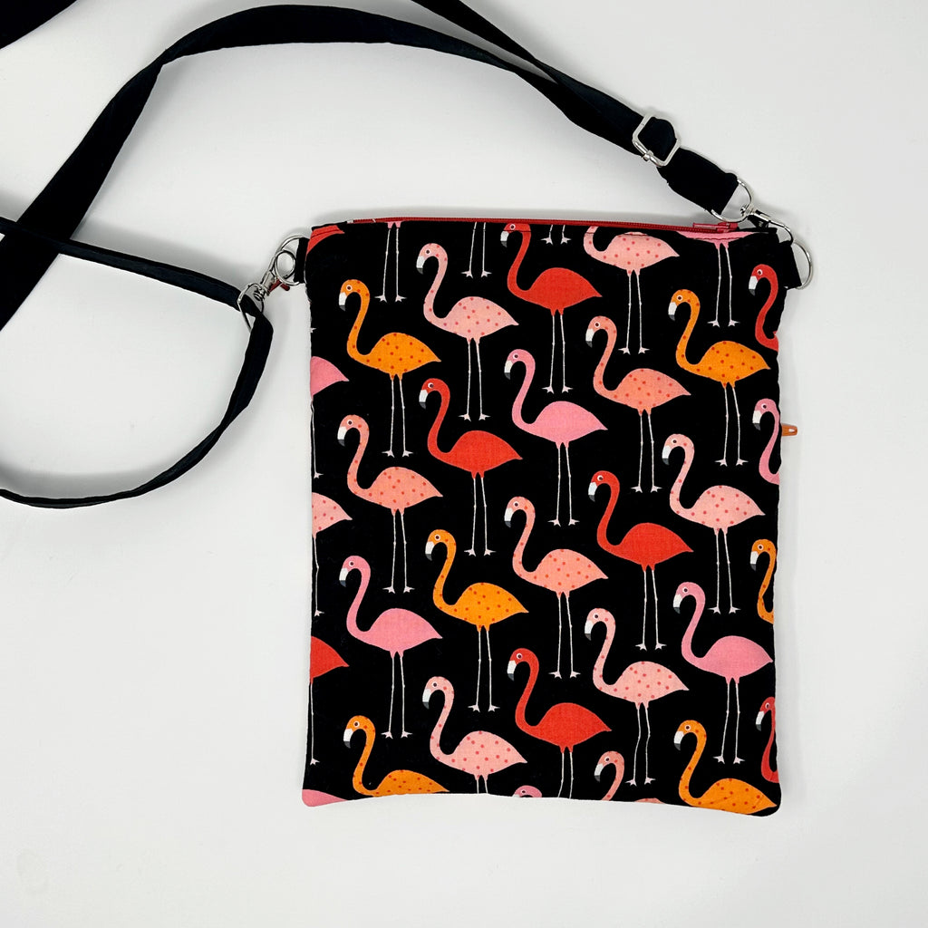 Spotty Flamingo Crossbody Bag