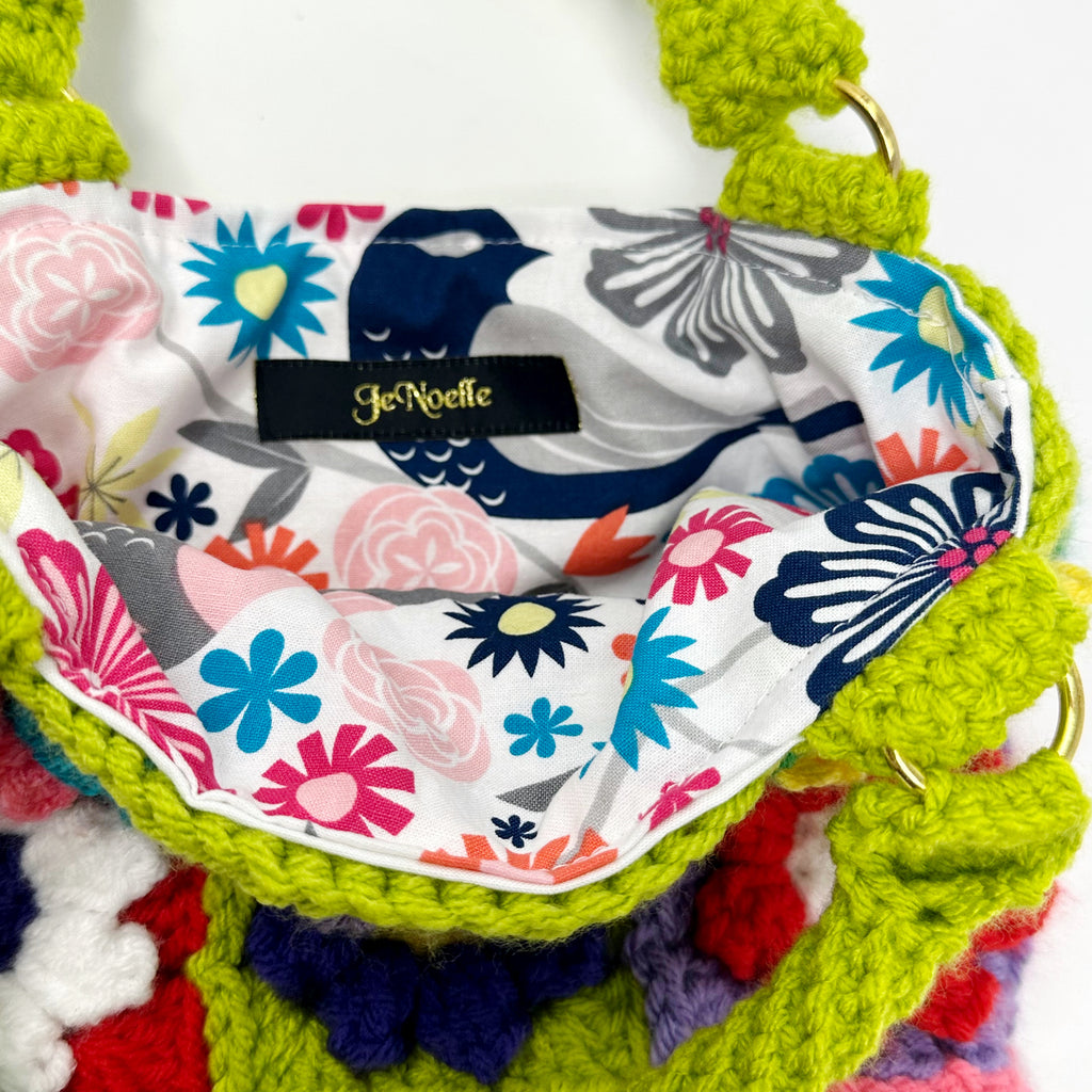 Lollipop Bouquet Crochet Flower Handbag