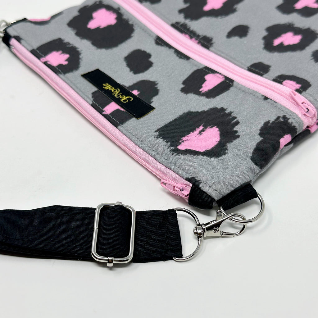 Original Pink Leopard Crossbody Bag