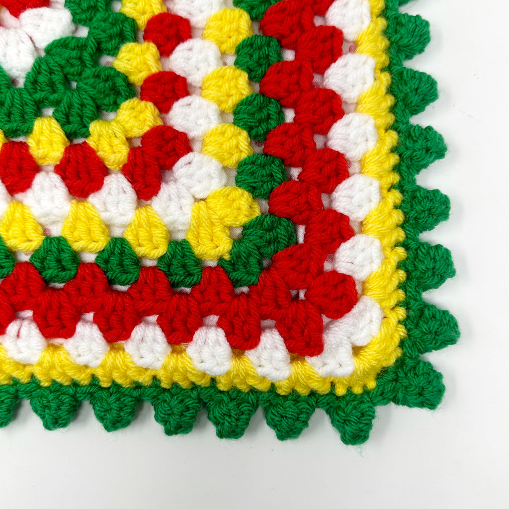 Lollipop Large Bobble Granny Square Crochet Bag