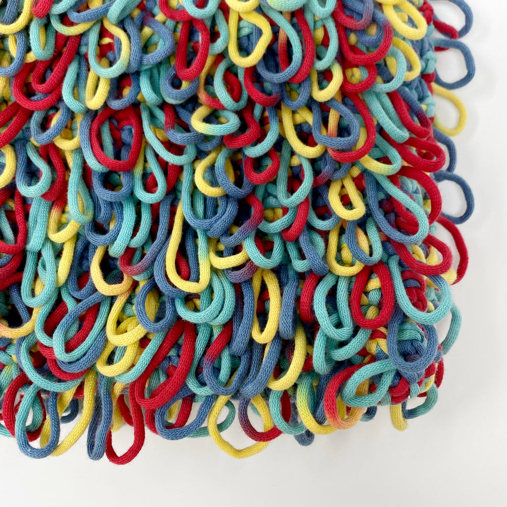 Fiesta Loopy Crochet Bag